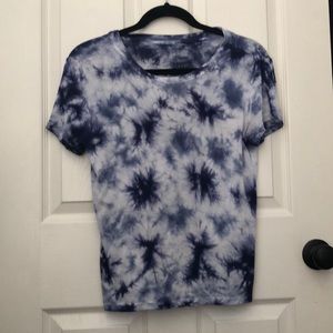 AE ACID WASH blue t shirt